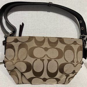 Brown Coach Signature Purse